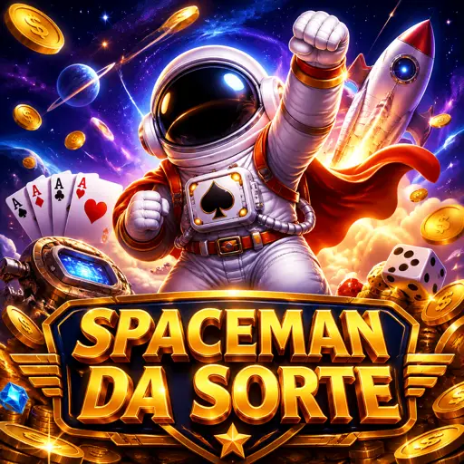 Tela do Spaceman com o multiplicador em ascensão durante a rodada